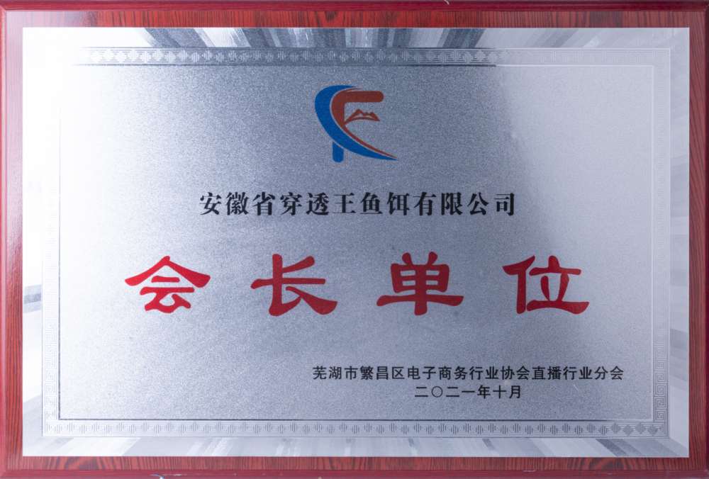 穿透王榮獲會長單位