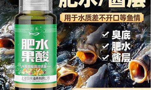 果酸釣魚小藥有效果(釣魚果酸小藥使用心得)