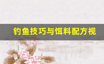 钓鱼技巧与饵料配方视频讲解(钓鱼民间高手绝密饵料配方)